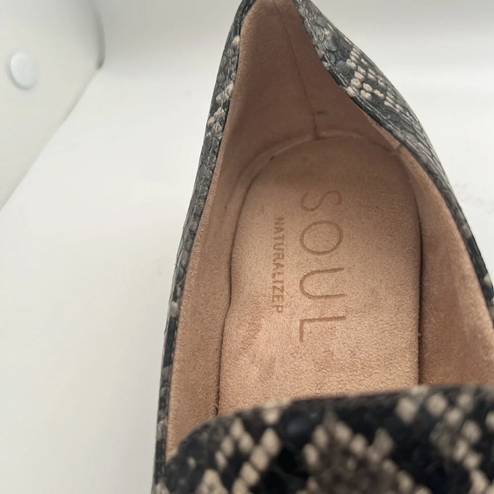 Snakeskin shoes, size 7m Soul Naturalizer.